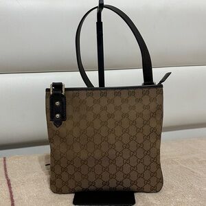 Gucci Canvas Crossbody Bag